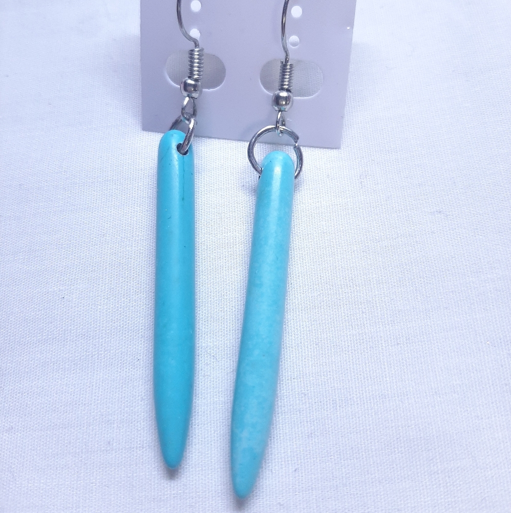 Cute boho blue  earrings